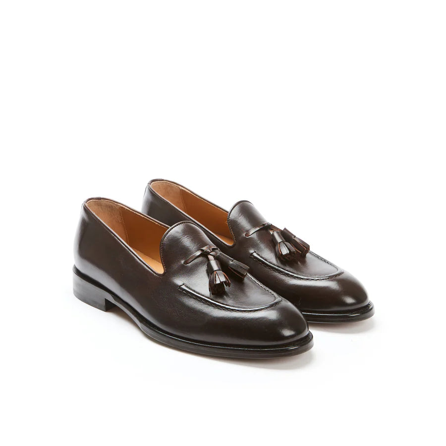 Caramel Stride Tassel Loafer