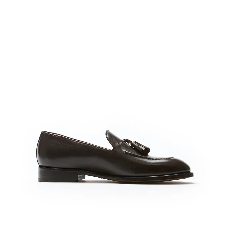 Caramel Stride Tassel Loafer